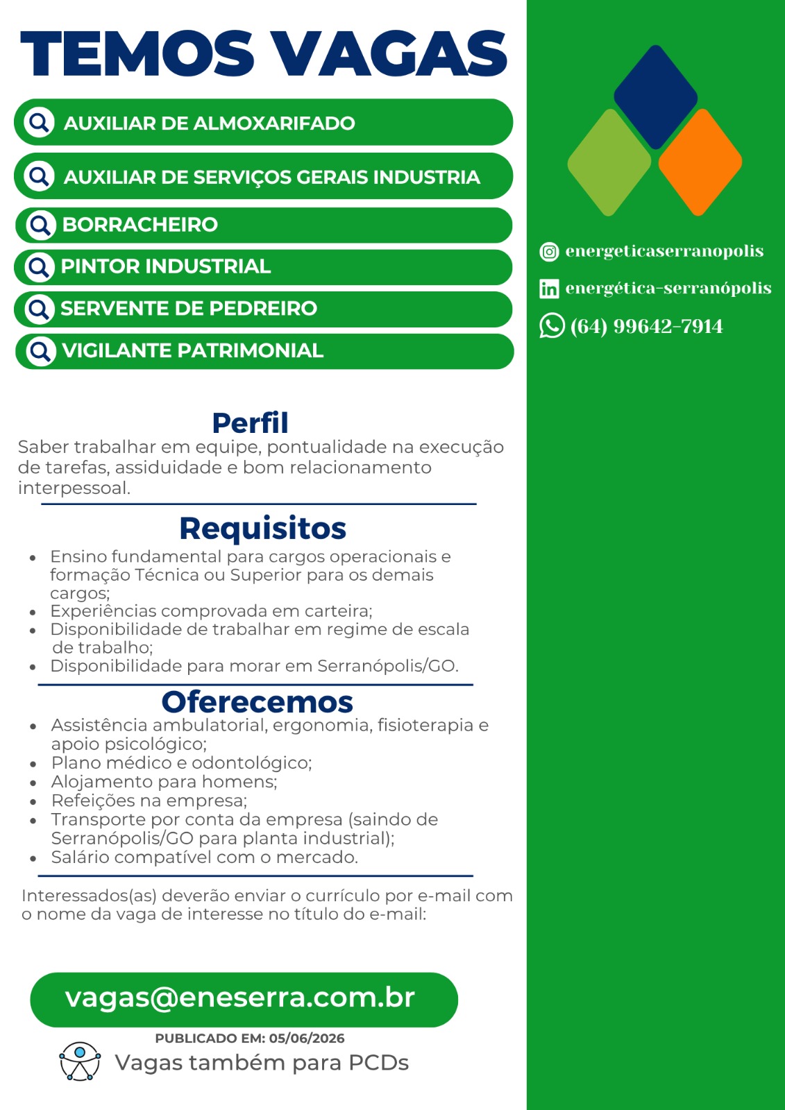 Vagas Gerais